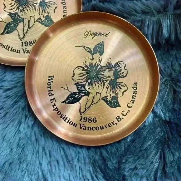 Vintage expo 86 Coasters and Hardcover book - Picture 6 of 16